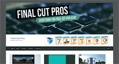 Desktop Screenshot of finalcutpros.net