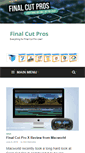 Mobile Screenshot of finalcutpros.net
