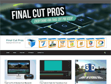 Tablet Screenshot of finalcutpros.net